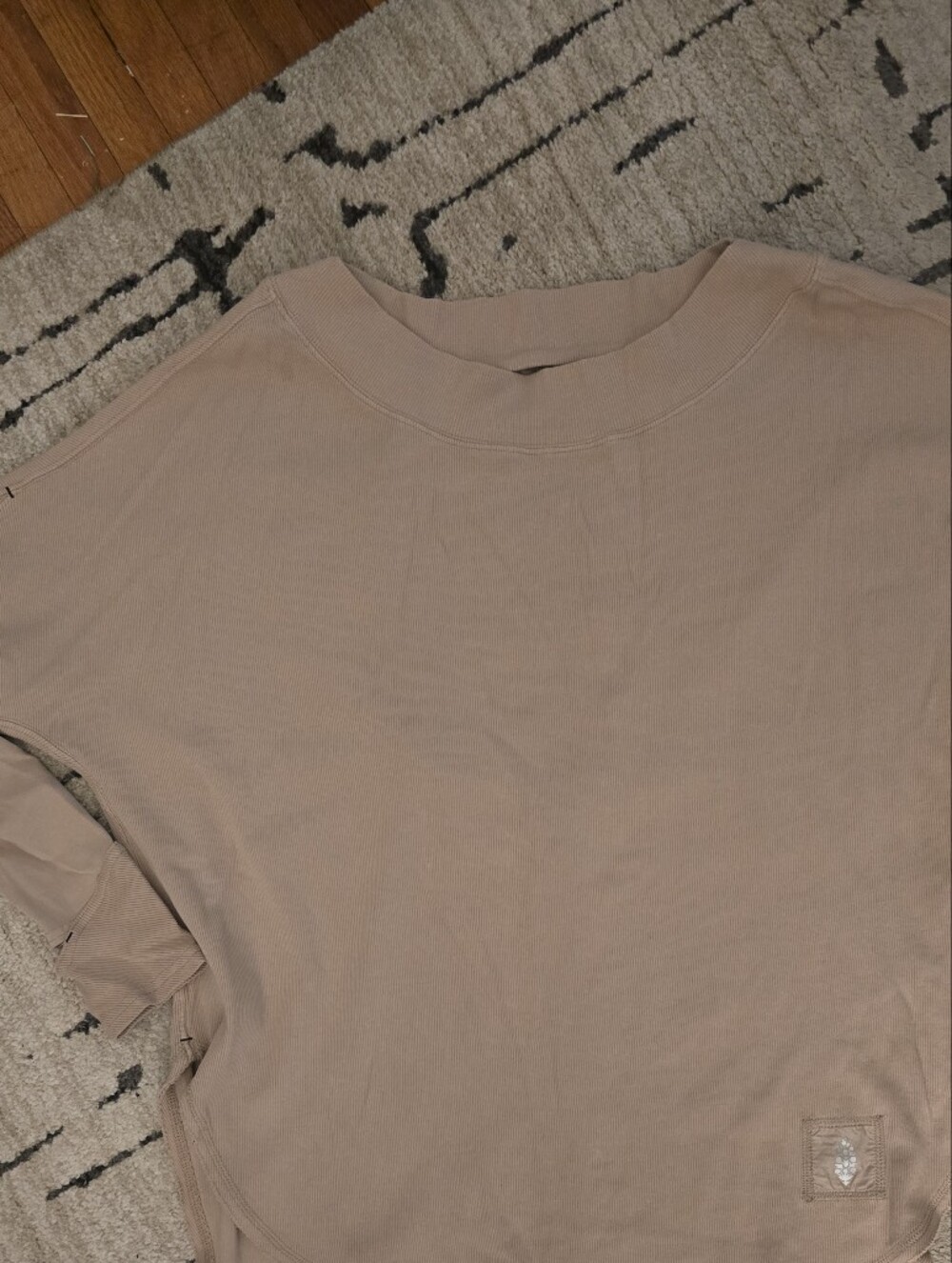 FREE PEOPLE MOVEMENT WOMENS Lightweight Crewneck Athleisure Top - Taupe